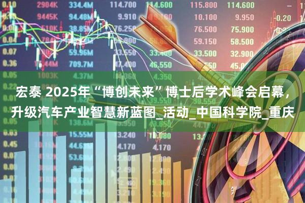 宏泰 2025年“博创未来”博士后学术峰会启幕，升级汽车产业智慧新蓝图_活动_中国科学院_重庆