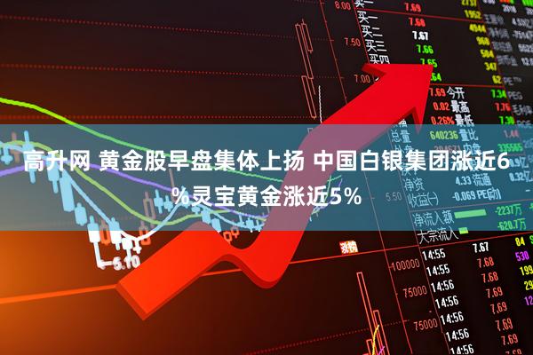 高升网 黄金股早盘集体上扬 中国白银集团涨近6%灵宝黄金涨近5%